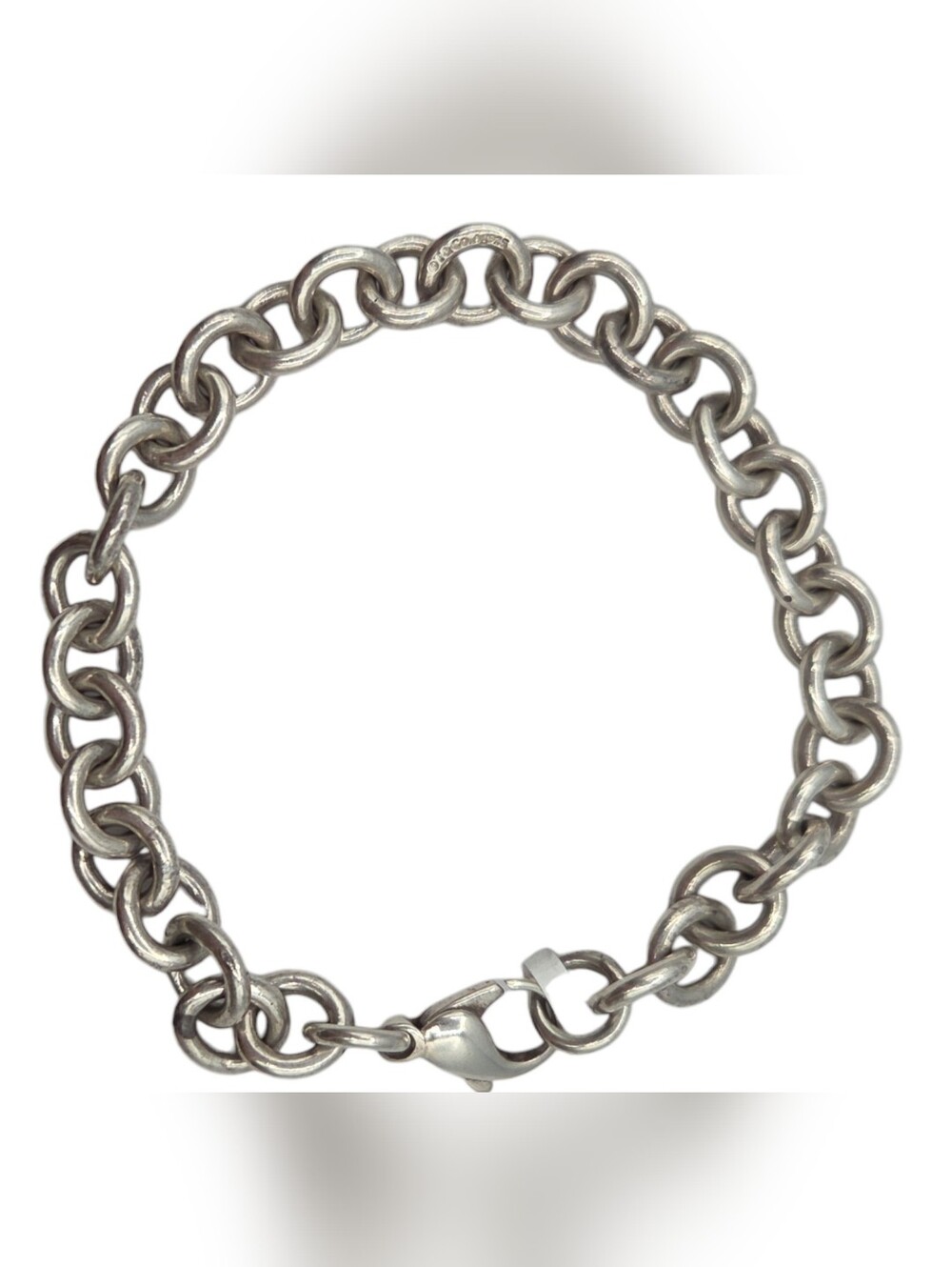Tiffany & Co. Chunky Silver Chain Bracelet